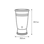 green basics récup d'eau plus 200ltr living noir